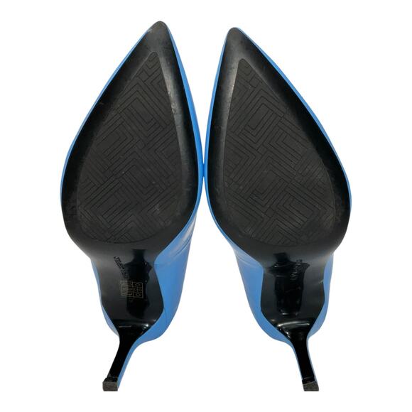Karl Lagerfeld Women's Royale High Heel Pumps Blue Size 9 1/2 - Picture 5 of 7